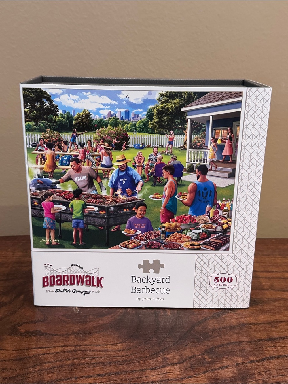 Boardwalk Backyard Barbecue 500-Piece Puzzle - NEW